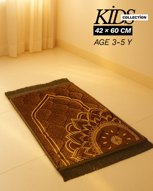 Golden Bloom Kids Prayer Mat