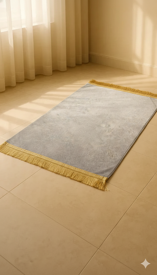 Premium Turkish Textured velvet prayer mat