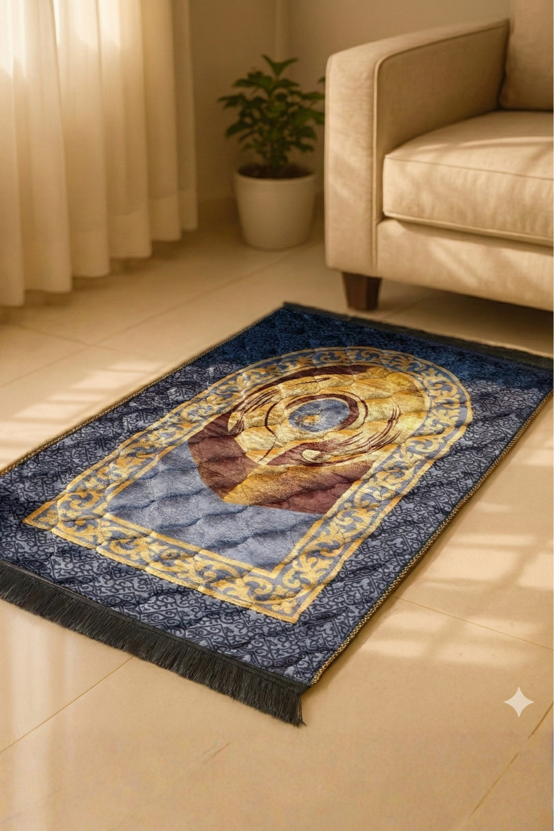 Premium Double Padded Prayer Mat – 3 Colors